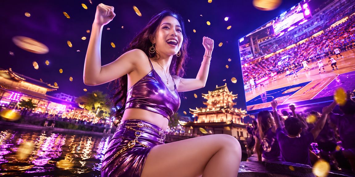 Không khí cá cược bóng rổ ban đêm tại Huế với ánh đèn neon rực rỡ