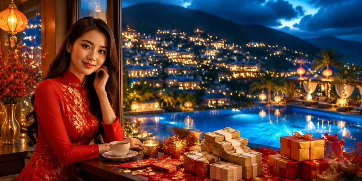 Cô gái mặc áo dài tại Sapa nhận thưởng cashback vvvwin88